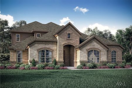 New construction Single-Family house 109 Lana Gdn Wy, Waxahachie, TX 75165 plan Phoenix - image