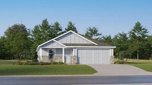 New construction Single-Family house 1426 Creek Point Dr, Crosby, TX 77532 plan Ramsey - image
