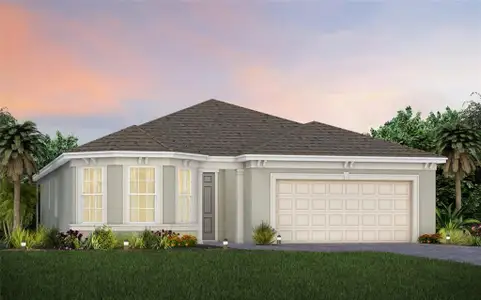 New construction Single-Family house 2327 Lily Bloom Rd, St. Cloud, FL 34771 plan Prosperity - image