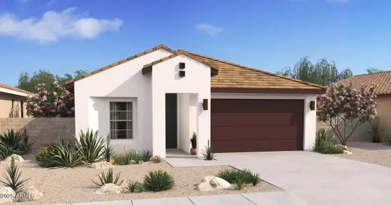 New construction Single-Family house 23450 W Albeniz Pl, Buckeye, AZ 85326 plan Clyde - image