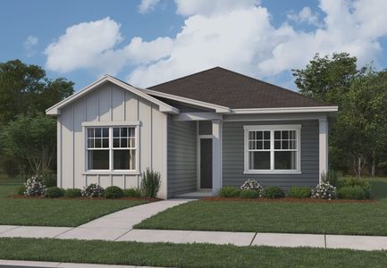New construction Single-Family house 109 Buttercup Rd, Taylor, TX 76574 plan Mercury - image
