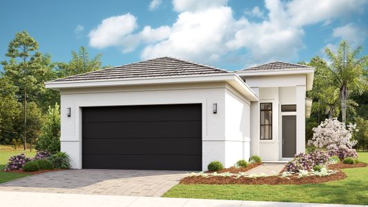 New construction Single-Family house 7999 Sw Andrea Wy, Port St. Lucie, FL 34987 plan Caroline - image