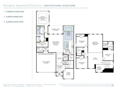 New construction Single-Family house 153 Burke St, Liberty Hill, TX 78642 plan 2942H - image