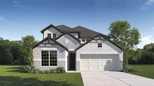New construction Single-Family house 517 Prairie Wind Dr, Leander, TX 78641 plan The Fitzgerald - image