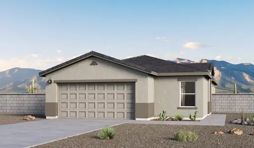 New construction Single-Family house 13992 E Crotalus Wy, Vail, AZ 85641 plan Aloe - C30A - image