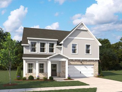 New construction Single-Family house 296 Marvel Dr, Rolesville, NC 27571 plan Madison - image