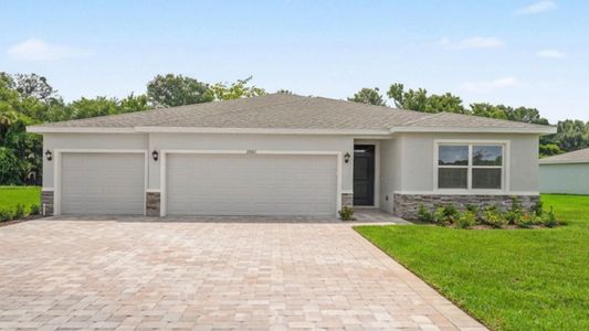 New construction Single-Family house 2801 Indian River Pkwy, Mims, FL 32754 plan Madison - image