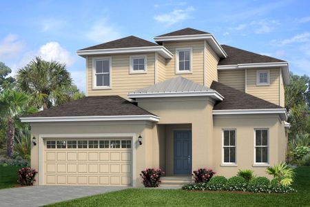 New construction Single-Family house 915 Signet Dr, Apollo Beach, FL 33572 plan Sanibel - image