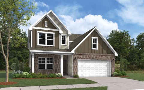 New construction Single-Family house 4046 Puddle Pond Rd, Indian Trail, NC 28079 plan Bellwood - image