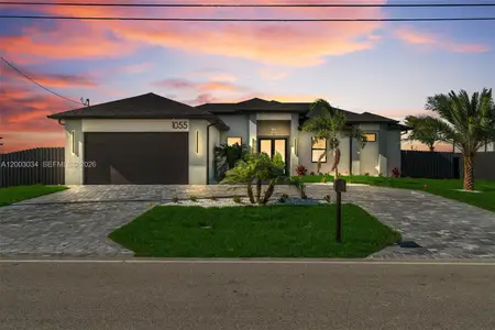 New construction Single-Family house 1055 Embers Pkwy W, Cape Coral, FL 33993 - image