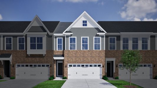 New construction Single-Family house 927 Westerland Wy, Durham, NC 27703 plan Moonflower - image