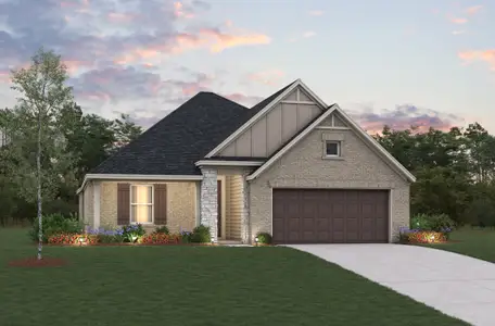 New construction Single-Family house 21715 Carballo Oak Trl, Tomball, TX 77377 plan Brook - image