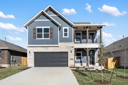 New construction Single-Family house 613 Henry Milton Rd, Georgetown, TX 78626 plan Knox - image