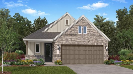 New construction Single-Family house 21727 Rusty Hollow Dr, Waller, TX 77484 plan Cupertino II - image