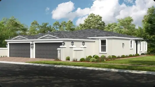 New construction Single-Family house 11234 Silver Trumpet Lp, Winter Garden, FL 34787 plan Caicos - image