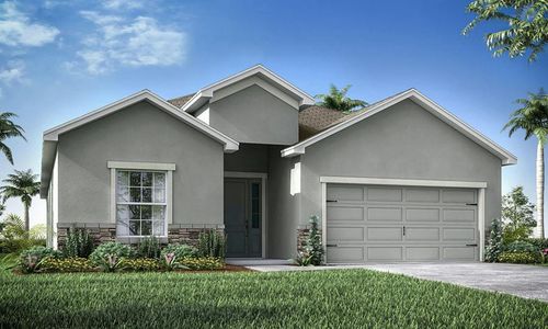 New construction Single-Family house 2112 Summerlake Dr, Auburndale, FL 33823 plan Shelby II - image