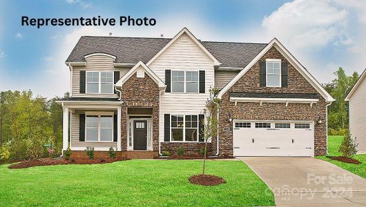 New construction Single-Family house 175 Asmodean Lane, Troutman, NC 28166 Washington- photo 0