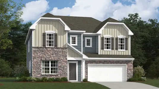 New construction Single-Family house 7509 Starwatch Ct, Maiden, NC 28650 plan Grisham - image