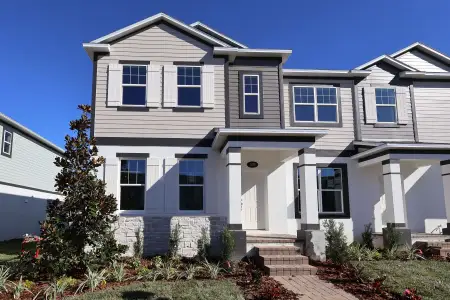 New construction Townhouse house 639 Pothos St, Apopka, FL 32703 plan Windham II - image