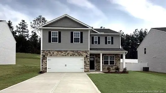 New construction Single-Family house 1055 Misty Creek Dr, Aberdeen, NC 28315 plan GALEN - image