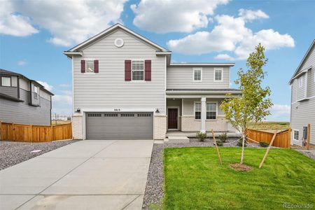 New construction Single-Family house 8819 Sedalia St, Commerce City, CO 80022 The Golden Gate- photo 0
