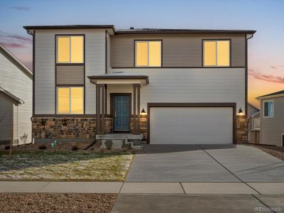 New construction Single-Family house 13303 Valley Peak Dr, Peyton, CO 80831 plan The Chatfield - image