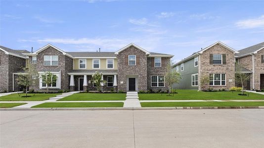 New construction Townhouse house 3009 Willow Wood Court, Unit 11, Heartland, TX 75114 Houston D- photo 0