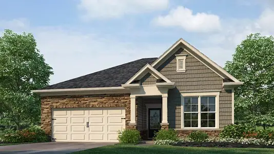New construction Single-Family house 369 Majestic Oak Cir, Dallas, GA 30132 plan Aria - image