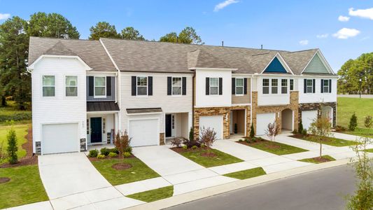 New construction Townhouse house 6314 Lady Eliza Lane, Raleigh, NC 27603 Litchfield- photo 0