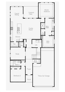 Representative photo of First Floor of the Schertz plan