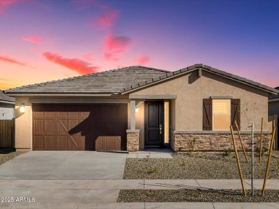 New construction Single-Family house 16076 W Prickly Pear Trl, Surprise, AZ 85387 Sawyer- photo 2 2