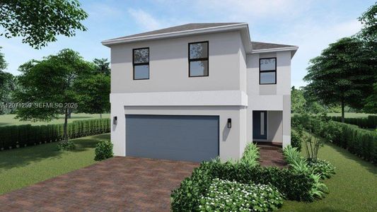 New construction Single-Family house 635 Ne 2Nd St, Florida City, FL 33034 plan Aisle - image