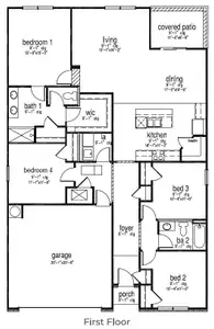 New construction Single-Family house 51 Pollen Dr, Ridgeland, SC 29936 plan Cali - image