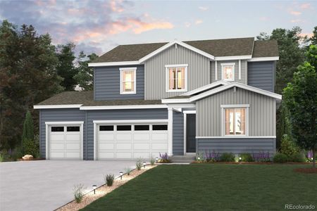 New construction Single-Family house 13920 Hanging Lake St, Parker, CO 80138 Shenandoah- photo 0