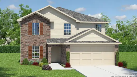 New construction Single-Family house 209 Squacco Heron, San Antonio, TX 78253 - image