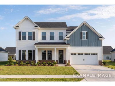 New construction Single-Family house 2816 Rose Thorn Pl, New Hill, NC 27562 plan The Barrington - image