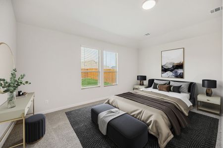 New construction Single-Family house 337 Yellowstar Ln, Lavon, TX 75166 plan Stanley II | 3-Car Garage - image 13
