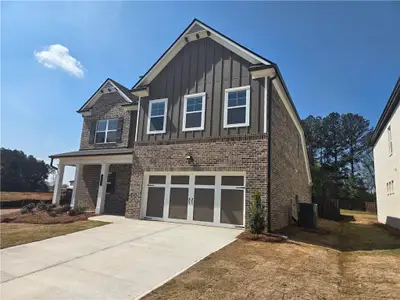 New construction Single-Family house 652 Secret Garden Ln, Dacula, GA 30019 plan Brooke UHP - image