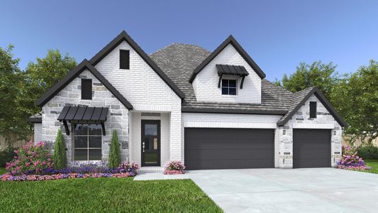 New construction Single-Family house 18703 Pear Slice Dr, Manvel, TX 77578 plan 2995W - image