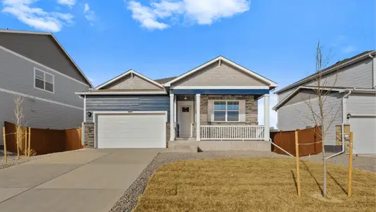 New construction Single-Family house 4826 Antler Wy, Johnstown, CO 80534 plan Newcastle - image