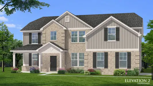 New construction Single-Family house 105 Arabella Pkwy, Locust Grove, GA 30248 plan Meridian II - image