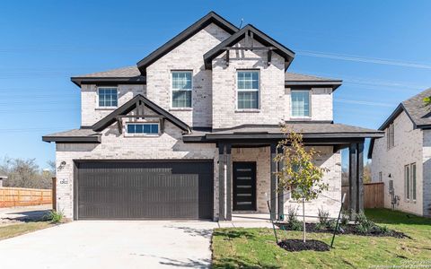 New construction Single-Family house 12822 Hush Dr, San Antonio, TX 78245 Dakota- photo 0 0