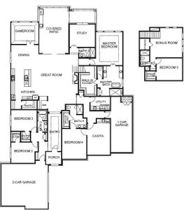 New construction Single-Family house 650 Wonderstruck, Liberty Hill, TX 78642 plan Savannah - image