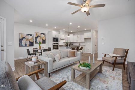 New construction Townhouse house 3854 Well Fleet Dr, Fuquay Varina, NC 27526 The Graham Interior- photo 6 6