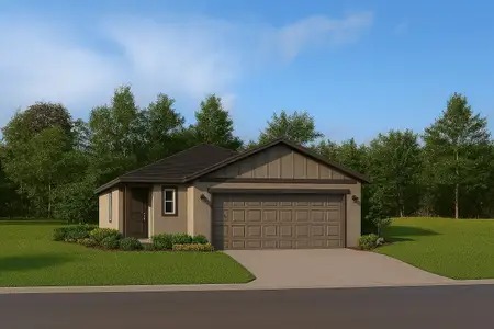 New construction Single-Family house 8730 Dusty Ln, New Port Richey, FL 34655 plan Belmont - image