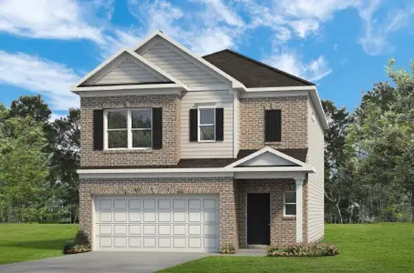 New construction Single-Family house 1095 Elowen Dr, Austell, GA 30168 Braselton II- photo 0