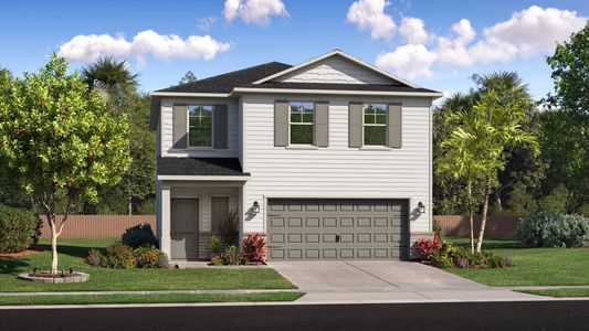 New construction Single-Family house 6400 Firebush Rd, Jacksonville, FL 32219 plan Columbus II - image