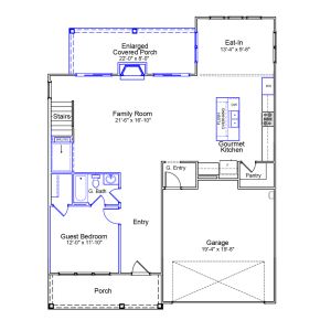 New construction Single-Family house 4013 Sweet Ivy Lndg, Durham, NC 27703 plan Roanoke - image