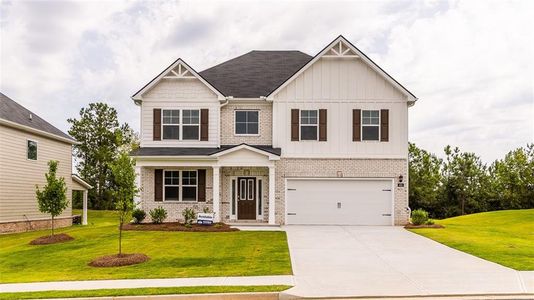 New construction Single-Family house 424 Hazel Dr, Locust Grove, GA 30248 plan Packard - image
