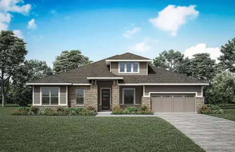 New construction Single-Family house 32514 Bluet Lake Dr, Fulshear, TX 77441 plan Granbury - image